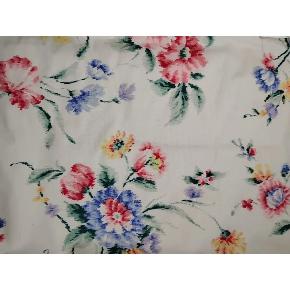 3 Elizabeth Gray Standard Pillow Sham Summer Dream Pattern Floral w Piping Trim